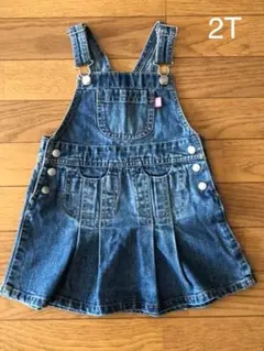 OLD NAVY デニム ジャンパースカート サロペット　2T