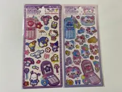 平成はっぴーフォン　サンリオキャラクターズ　まじかるみゅーちゃん　2枚セット