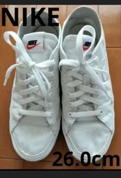 NIKE ホワイトスニーカー 26.0cm