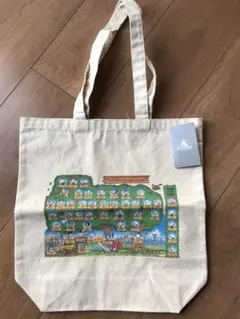 Disney ドナルドダック　トートバッグ　ダックファミリー