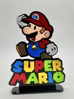 海外限定品　amiibo マリオ ゴールフラッグ スタンド ディスプレイ　希少品 海外限定品 amiibo マリオ ゴールフラッグ スタンド ディスプレイ 希少