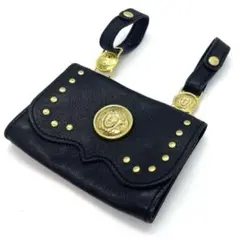 GANNI VERSACE ヴェルサーチ　メデューサ　ベルトポーチ　レザーのサムネイル