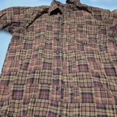 UNIQLO 半袖シャツ チェック柄 サイズ40