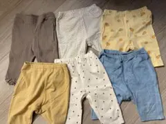 ベビー服 ボトムス レギンス　6点セット　80センチ