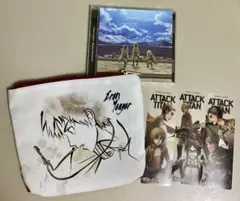 進撃の巨人 グッズ まとめ売り ポーチ 【写真2枚目】 リヴァイのスカーフ