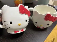 昭和レトロ ハローキティ コップ 2個セット