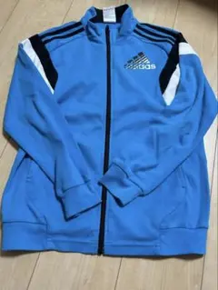 adidas ジャージ　150サイズ 青