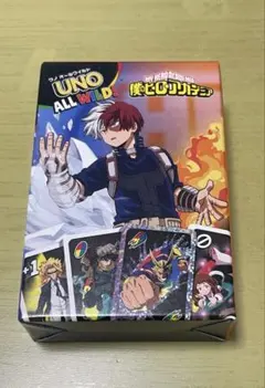 新品未開封マクドナルド ハッピーセット UNO 僕のヒーローアカデミア　ヒロアカ