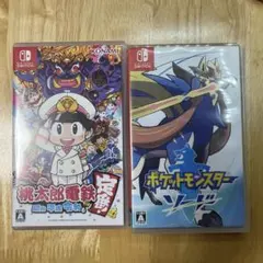 桃太郎電鉄 ～昭和 平成 令和も定番！ ポケットモンスター　ソード 2本セットのサムネイル