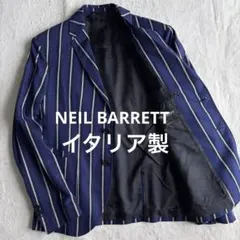 Neil Barrett テーラード ジャケット・スリム イタリア製【極希少】 2026年最新】NEIL BARRETT メンズ テーラードジャケットの人気アイテム