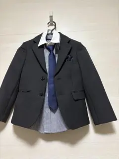 子供用ダークグレー スーツ・ブレザー