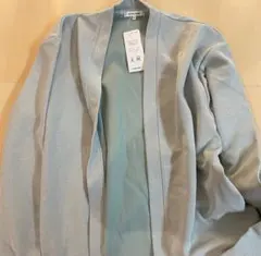 【新品タグ付き】GLOBAL WORK サラサマカーディガン XL ライトグレー