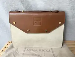 NINA RICCI リザード型押し レザー 2way ショルダーバッグのサムネイル