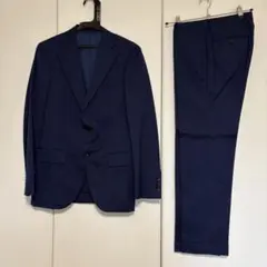 【格安】MITSUKOSHI-GINZA スーツ ネイビー 165のサムネイル