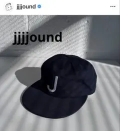jjjjound【Ｊ】ロゴキャップのサムネイル