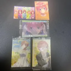 五等分の花嫁 中野　一花　カード&シール