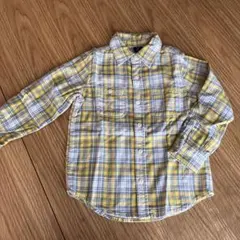 babyGAP＊チェックシャツサイズ5/100-110