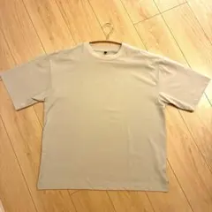 ⭐︎COCA コカ　無地 クルーネック 半袖Tシャツ ベージュ