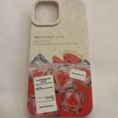 スイカ　iphone15 ケース