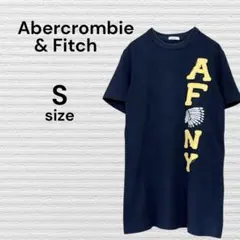 Abercrombie & Fitch 黒T Tシャツ ブラック アバクロンビーのサムネイル