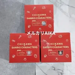 Kiramekko　ちいかわ×マイメロ モモンガ×クロミ ハチワレ×ハローキティ