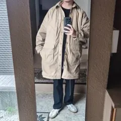 80s LLBean　ストームコート　一枚袖　パデッドコート　M程度