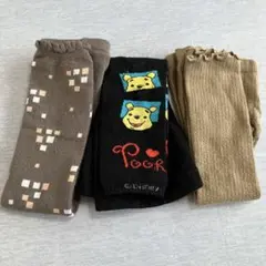 ベビー レギンス 3セット まとめ売り　ニット　80