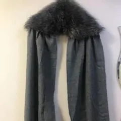 アフターヌーンティー　ファー付きマフラーのサムネイル