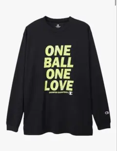 Championチャンピオン　ロングスリーブTシャツ C3-CB427 ブラック