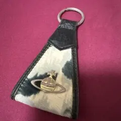 ハラコ　レオパード　Vivienne Westwood キーホルダー オーブ