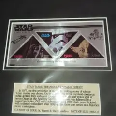 新品未開封　Star Wars Triangular Stamp Sheetのサムネイル