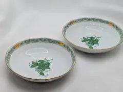 ヘレンド 透かし彫り 小物入れ2個セット 花柄 金彩 - メルカリ