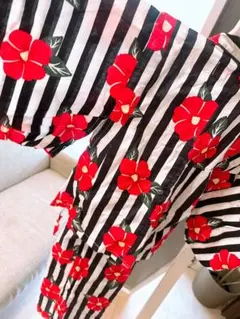 浴衣　ワンピース　セパレート　浴衣３点セット 110cm