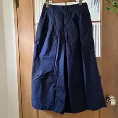 UNIQLO★ユニクロ★ネイビー ガウチョパンツ