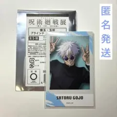 呪術廻戦 アニメーション呪術廻戦展 フォト風カード 懐玉・玉折 五条悟