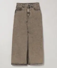 JEANASIS フロントスリットデニムナロースカート