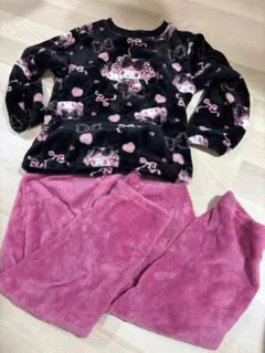 すみっこ　マイメロ　クロミ　パジャマセット