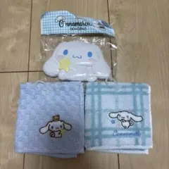 sanrio サンリオ シナモロール ミラー&コーム ハンカチ2枚