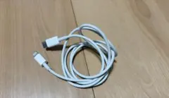 Lightningケーブル ホワイト
