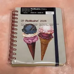 ロルバーンダイアリー M アメリカンスイーツ E柄