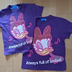 ディズニー Tシャツ 2枚セット 120cm 140cm
