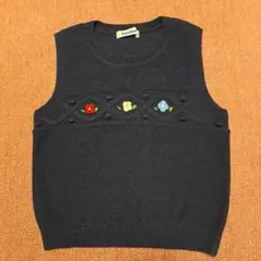 ファミリア　ベストネイビー　新品未使用