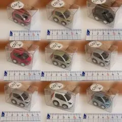 三菱 COLT チョロQ 9台セット 新品未開封 ディーラー ノベルティ コルトのサムネイル