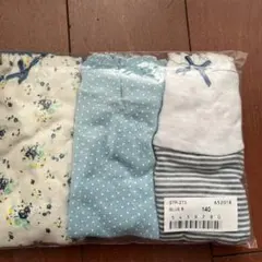 女の子向けショーツ3枚セット 140