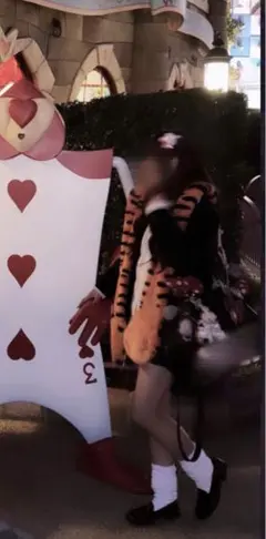 ディズニー　ティガー　マフラーキャップ ファンキャップ