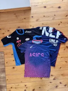 【美品】アシックス ランニングTシャツ3枚セット メンズM 速乾素材