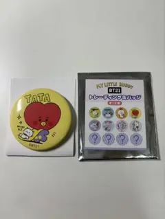 BT21 TATA 缶バッジ トレーディングセット