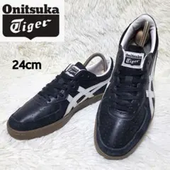 Onitsuka Tiger スニーカー ブラック ホワイト - メルカリ