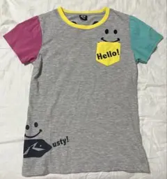 RUSTY スマイリーフェイス Tシャツ カラフル