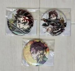 鬼滅の刃 缶バッジ 4種セット 炭治郎 義勇 - メルカリ